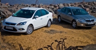 Skoda Octavia, Ford Focus: 